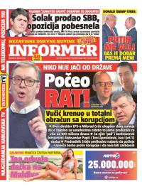 Informer - broj 3904, 13. feb 2025.