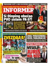 Informer - broj 1950, 19. sep 2018.