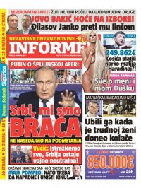 Informer - broj 2310, 22. nov 2019.