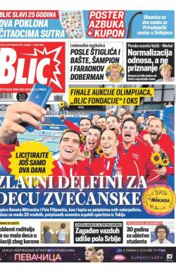 Blic - broj 8818, 15. sep 2021.