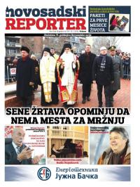 Novosadski reporter - broj 154, 25. jan 2018.