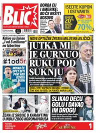 Blic - broj 8242, 30. jan 2020.