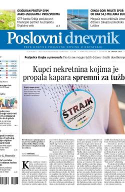 Poslovni Dnevnik - broj 4884, 20. jul 2023.