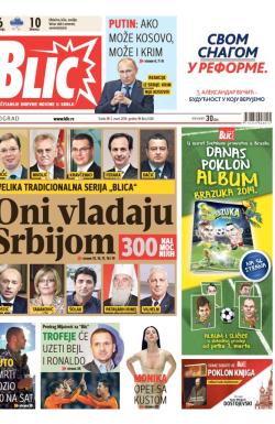 Blic - broj 6128, 5. mar 2014.