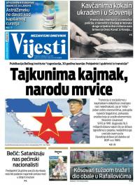 Vijesti - broj 8331, 20. jun 2021.