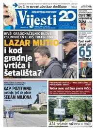 Vijesti - broj 6833, 31. mar 2017.