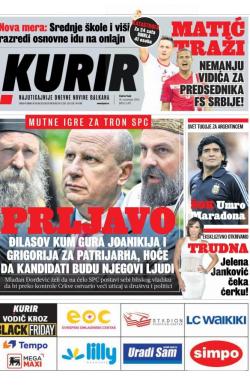 Kurir - broj 2437, 26. nov 2020.