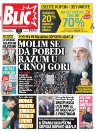 Blic - broj 8244, 1. feb 2020.