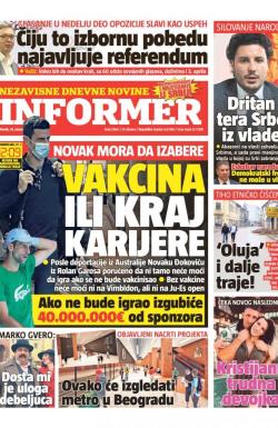 Informer - broj 2964, 18. jan 2022.