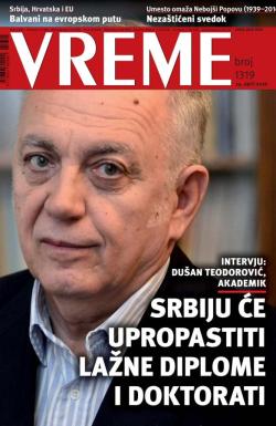 Vreme - broj 1319, 14. apr 2016.