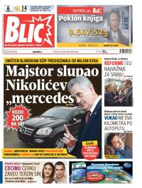 Blic - broj 6165, 11. apr 2014.