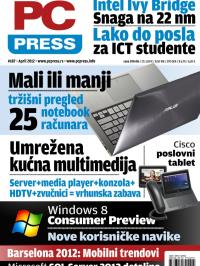 PC Press - broj 187, 1. apr 2012.