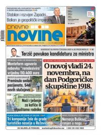 Dnevne novine - broj 2834, 11. nov 2020.