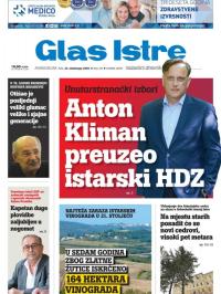 Glas Istre - broj 323, 23. nov 2020.