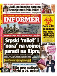 Informer - broj 2257, 21. sep 2019.