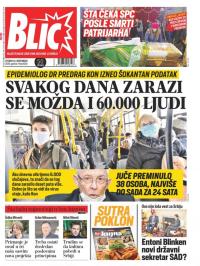 Blic - broj 8530, 24. nov 2020.