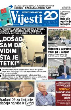 Vijesti - broj 7045, 31. okt 2017.