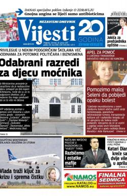 Vijesti - broj 6769, 26. jan 2017.