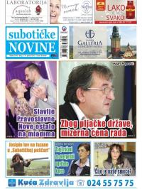 Nove Subotičke novine - broj 2, 15. jan 2016.