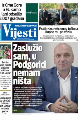 Vijesti - broj 7669, 14. avg 2019.