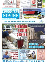 Nove Subotičke novine - broj 27, 8. jul 2016.