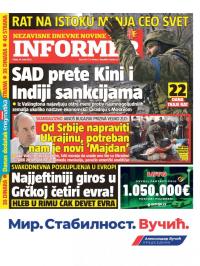 Informer - broj 3014, 18. mar 2022.