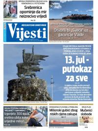 Vijesti - broj 8353, 12. jul 2021.