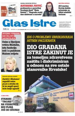 Glas Istre - broj 290, 20. okt 2021.