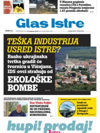 Glas Istre - broj 292, 22. okt 2020.