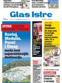 Glas Istre - broj 206, 28. jul 2020.