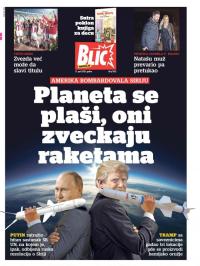 Blic - broj 7602, 15. apr 2018.