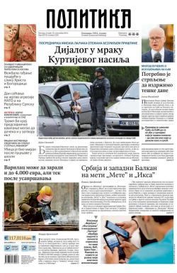 Politika - broj 39792, 10. sep 2024.