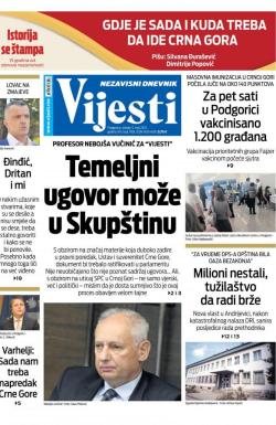 Vijesti - broj 8287, 5. maj 2021.