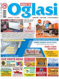 Novosti oglasi - broj 1470, 31. maj 2017.