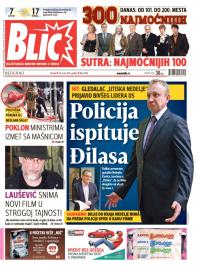 Blic - broj 6505, 24. mar 2015.