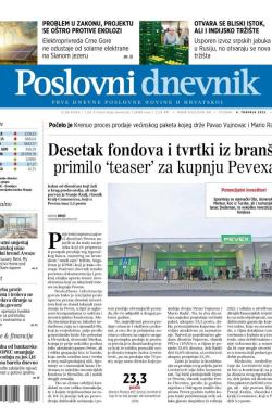 Poslovni Dnevnik - broj 4812, 4. apr 2023.