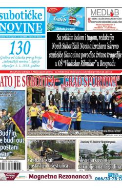 Nove Subotičke novine - broj 318, 5. maj 2023.