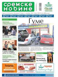 Sremske Novine - broj 2905, 2. nov 2016.