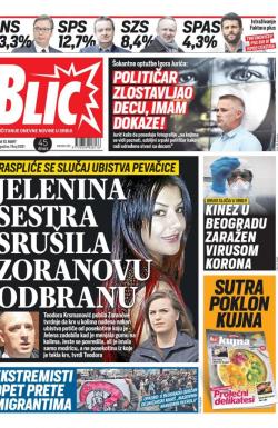 Blic - broj 8281, 10. mar 2020.