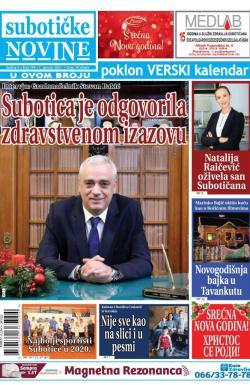 Nove Subotičke novine - broj 199, 1. jan 2021.