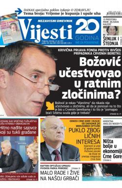 Vijesti - broj 6914, 22. jun 2017.