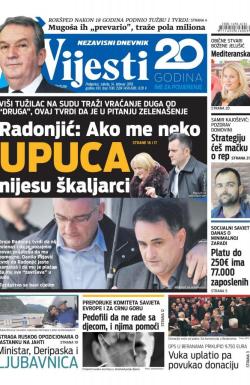 Vijesti - broj 7130, 14. feb 2018.