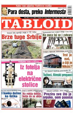 Tabloid - broj 256, 12. apr 2012.