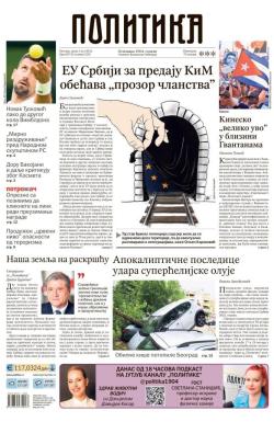 Politika - broj 39723, 3. jul 2024.