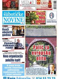 Nove Subotičke novine - broj 52, 29. dec 2017.