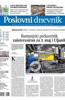 Poslovni Dnevnik - broj 5004, 11. jan 2024.