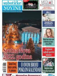 Nove Subotičke novine - broj 250, 31. dec 2021.