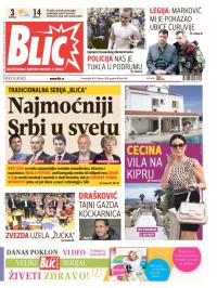 Blic - broj 6106, 10. feb 2014.