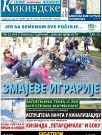 Nove kikindske novine - broj 322, 29. sep 2016.