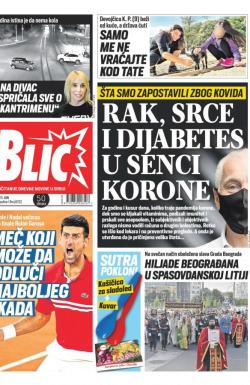 Blic - broj 8722, 11. jun 2021.